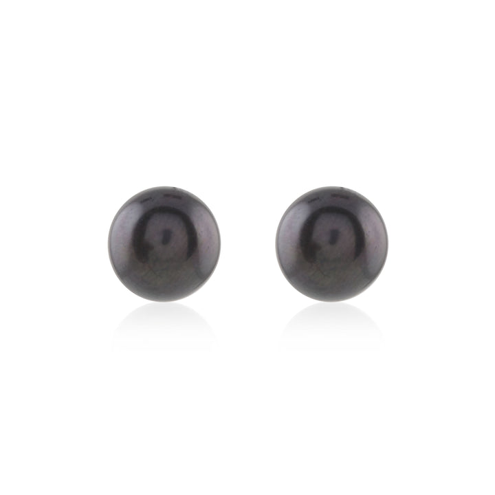 classic Stud Earrings in button pearl ,Timeless Style - Krishna Jewellers Pearls and Gems