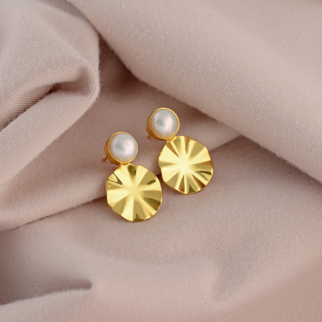 Classic Statement Earrings - Krishna Jewellers Pearls and Gems