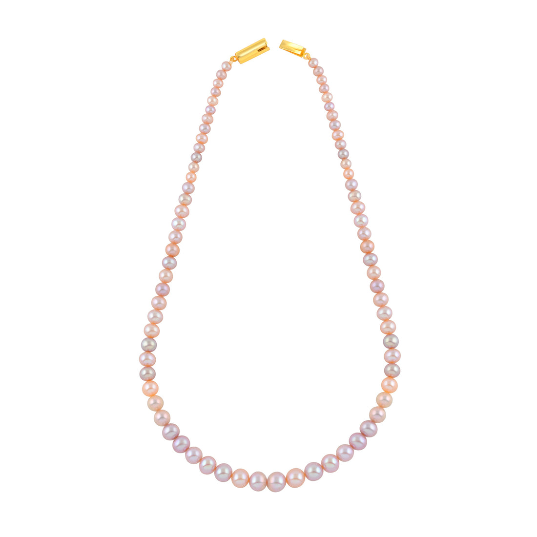 Naturally Lavender Graduation Pearl Strand - Krishna Jewellers Pearls and Gems