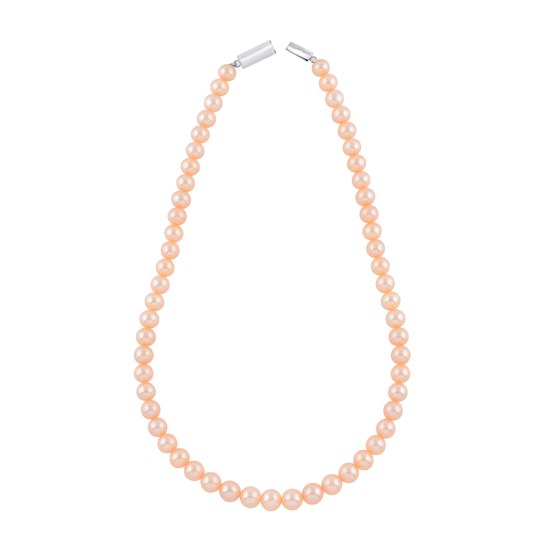 Splendid Pink Freshwater Pearl Necklace - Krishna Jewellers Pearls and Gems