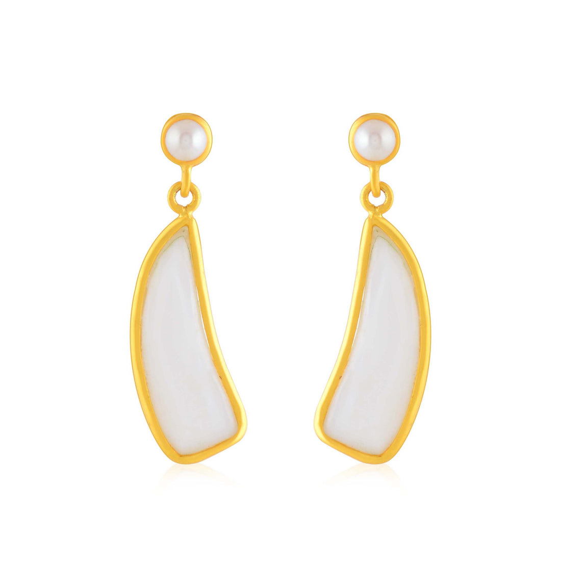 Modern Design Earrings For Contemporary Glam - Krishna Jewellers Pearls and Gems