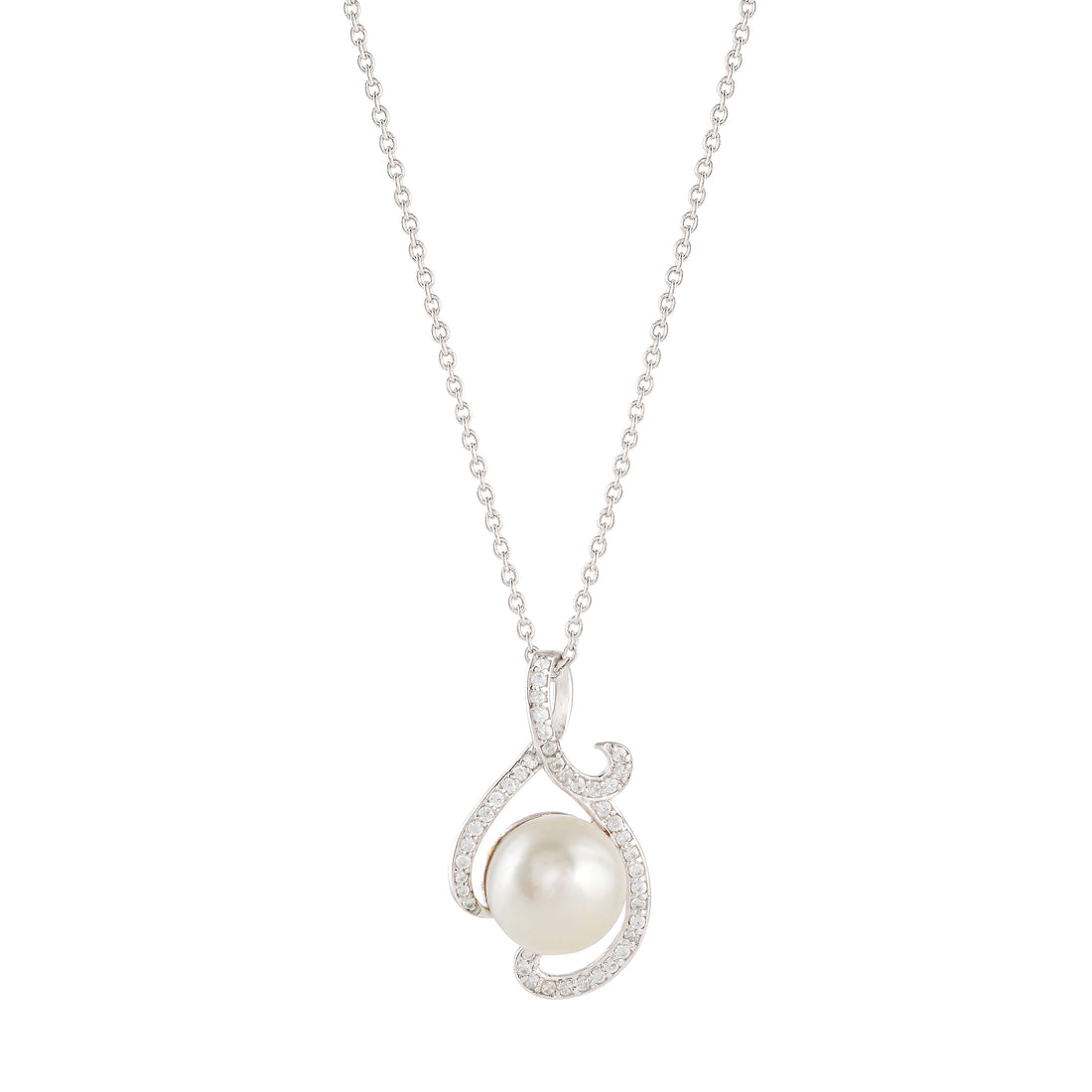 Stylish Natural Freshwater Pearl Necklace Chain - Krishna Jewellers Pearls and Gems