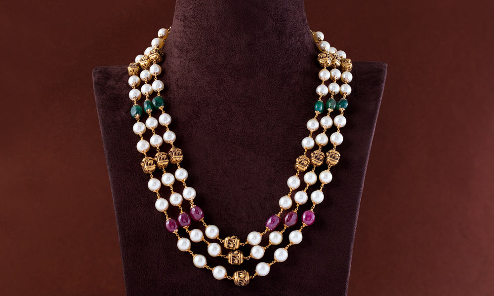 15 Pearl Chain Designs That Will Make Heads Turn! – Krishna Pearls
