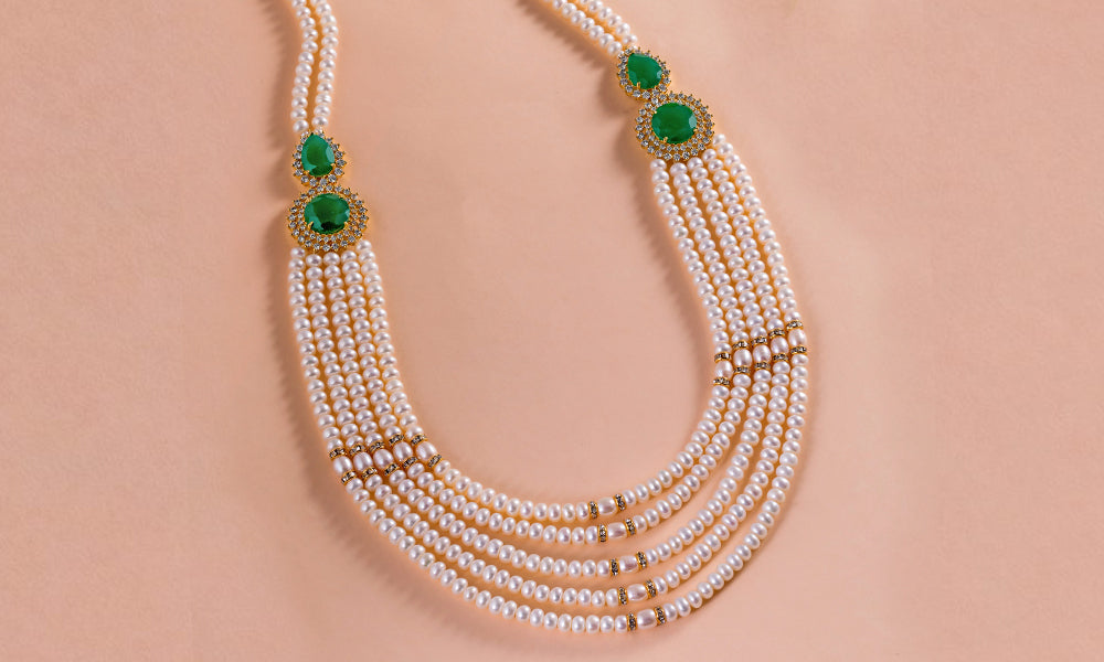 Big day? Men, look like a king in these pearl jewellery