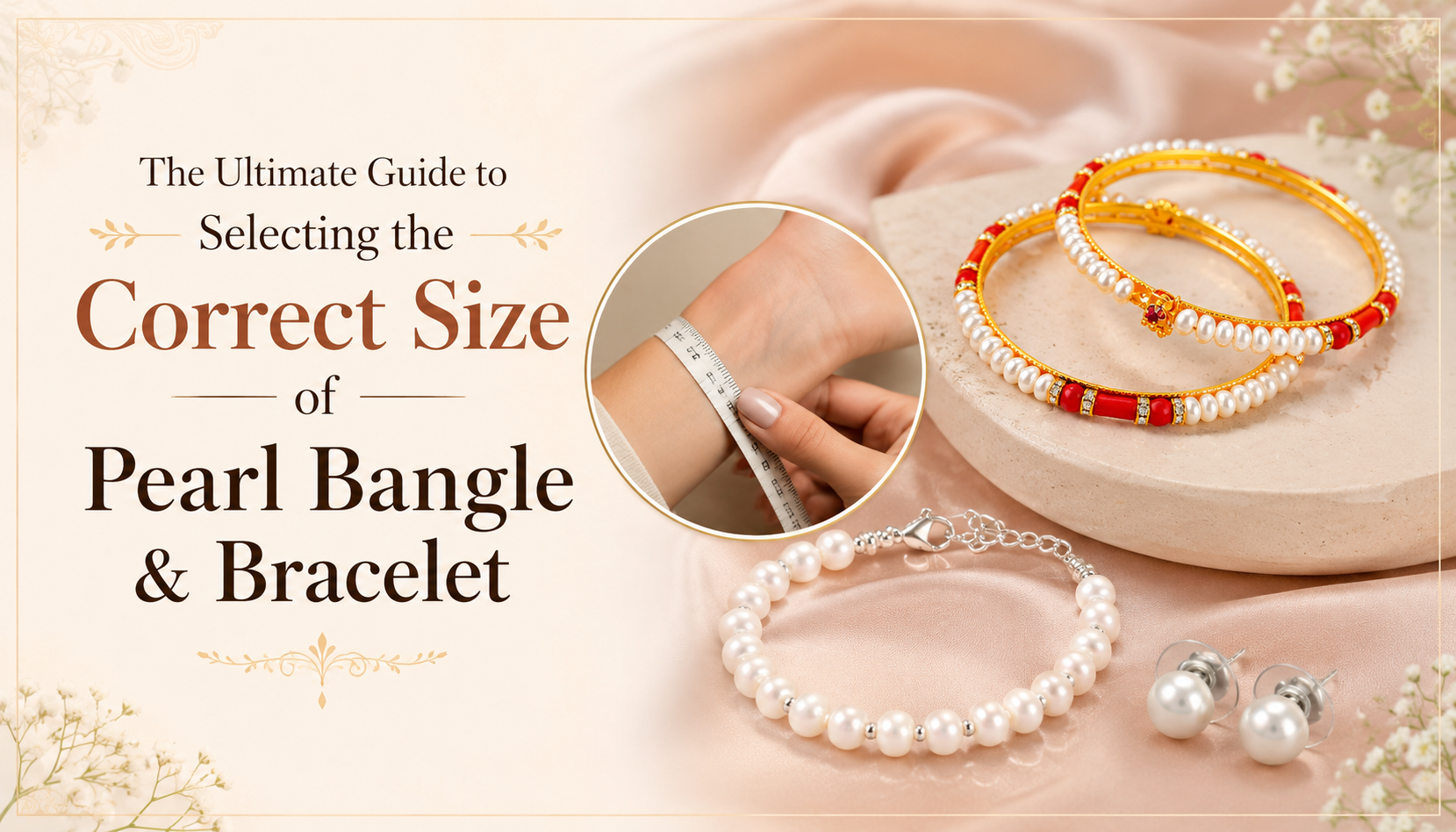 The Ultimate Guide to Selecting the Correct Size of Pearl Bangle & Bracelet