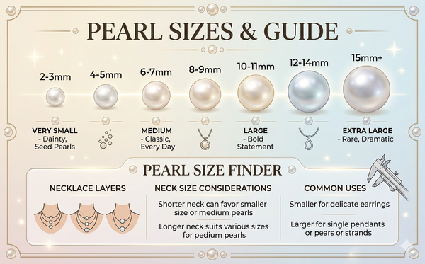 Pearl Size & Length Guide Perfect Fit Chart