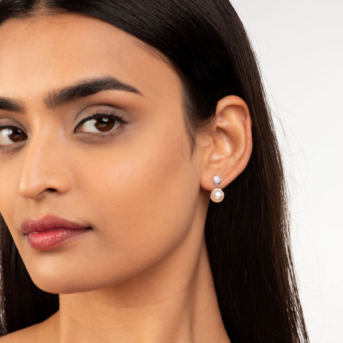 Pearl Crest Drop (Pearl Drop Earrings)