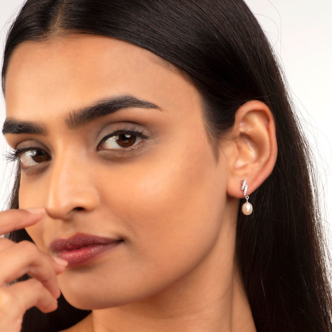 Celeste Drift (Pearl Drop Earrings)