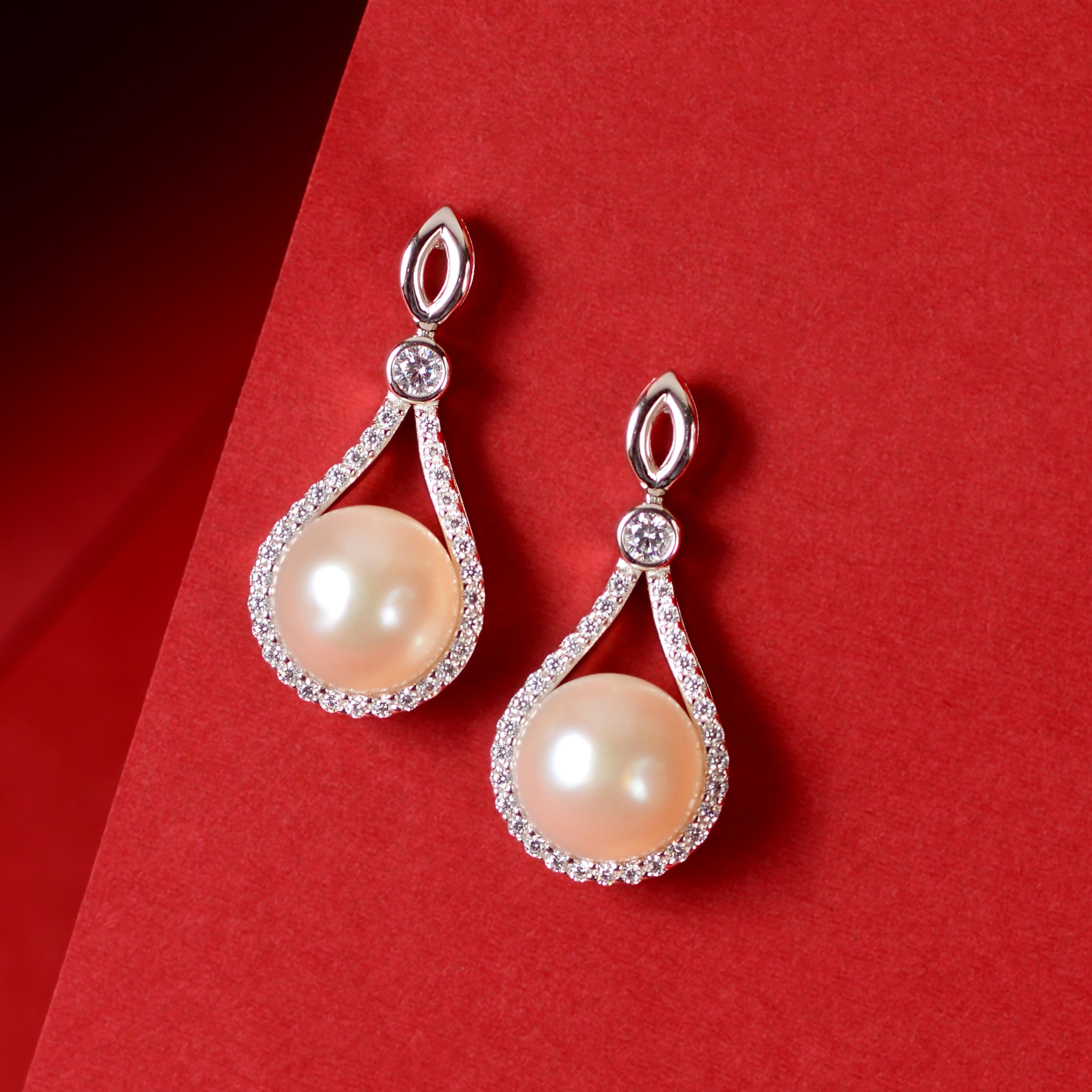 Pearl Opaline Drop ( Pearl Drop Earrings )