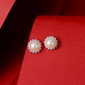 Pearl Radiance (Pearl Stud Earrings)