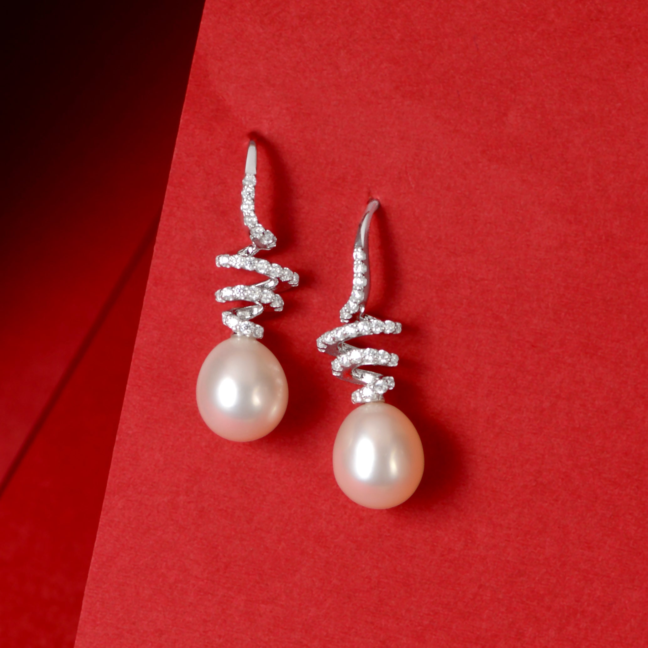 Pearl Helix (Pearl Drop Earrings)