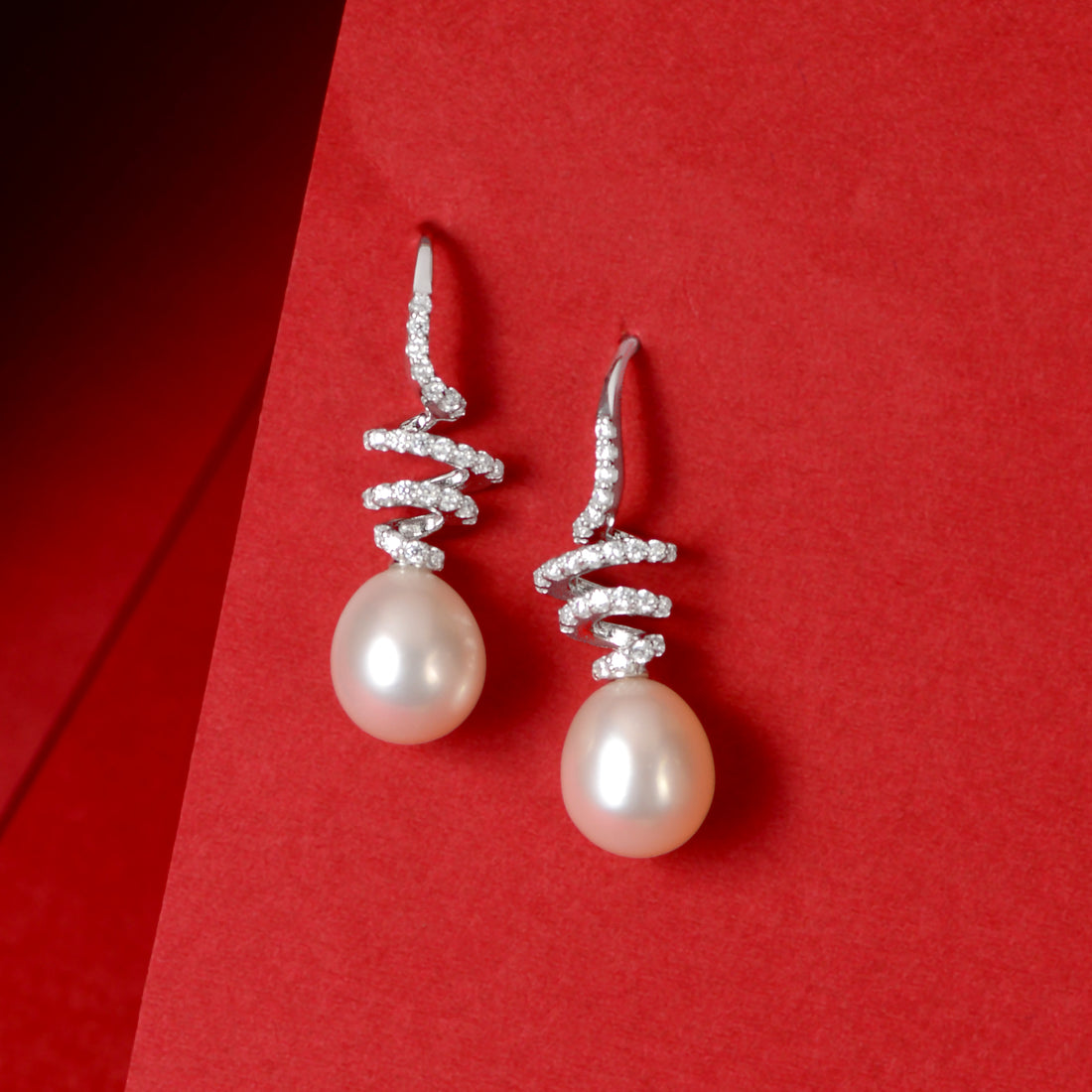 Pearl Helix (Pearl Drop Earrings)