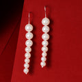 Pearl Descent (Pearl Drop Earrings)