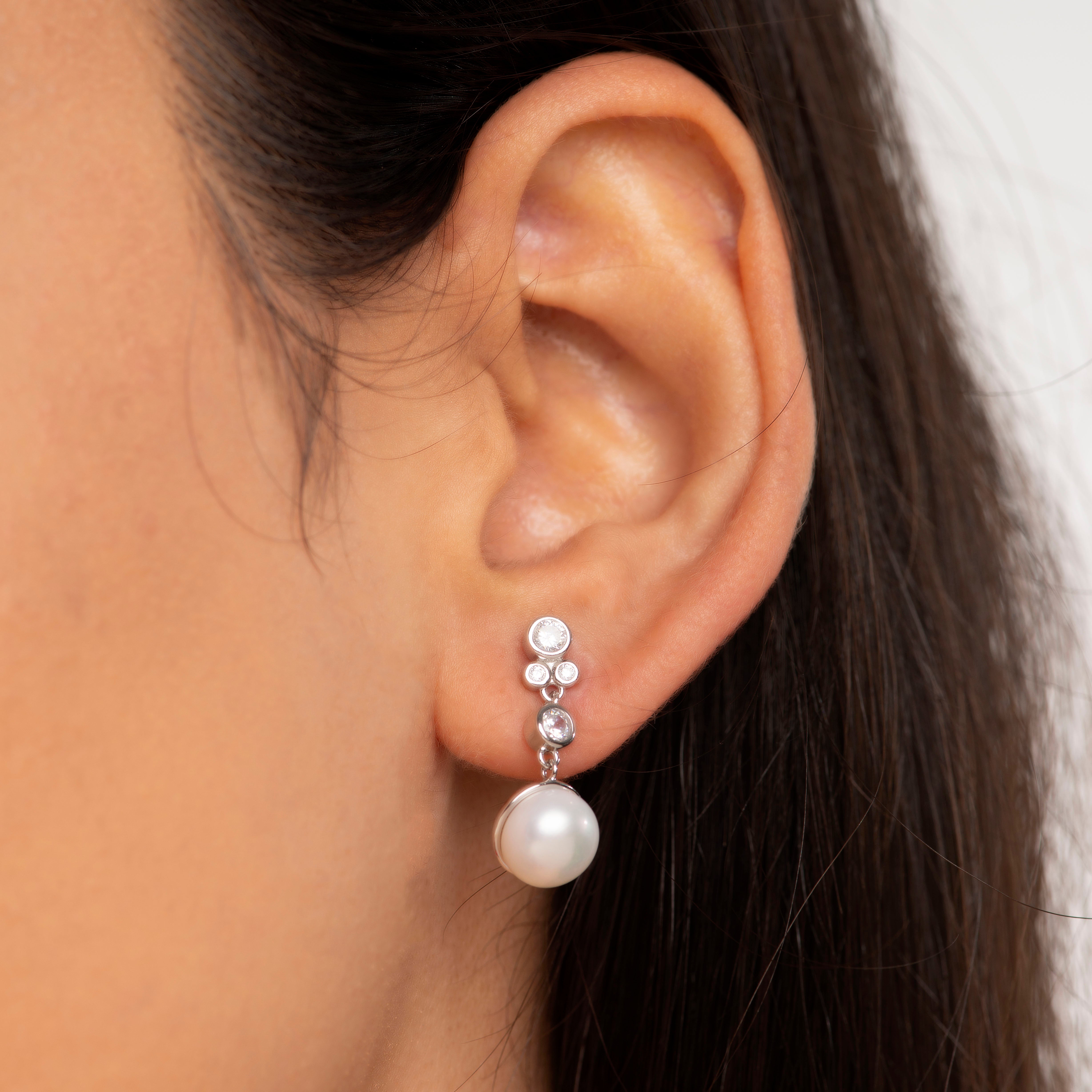 Pearl Valence ( Pearl Drop Earrings)