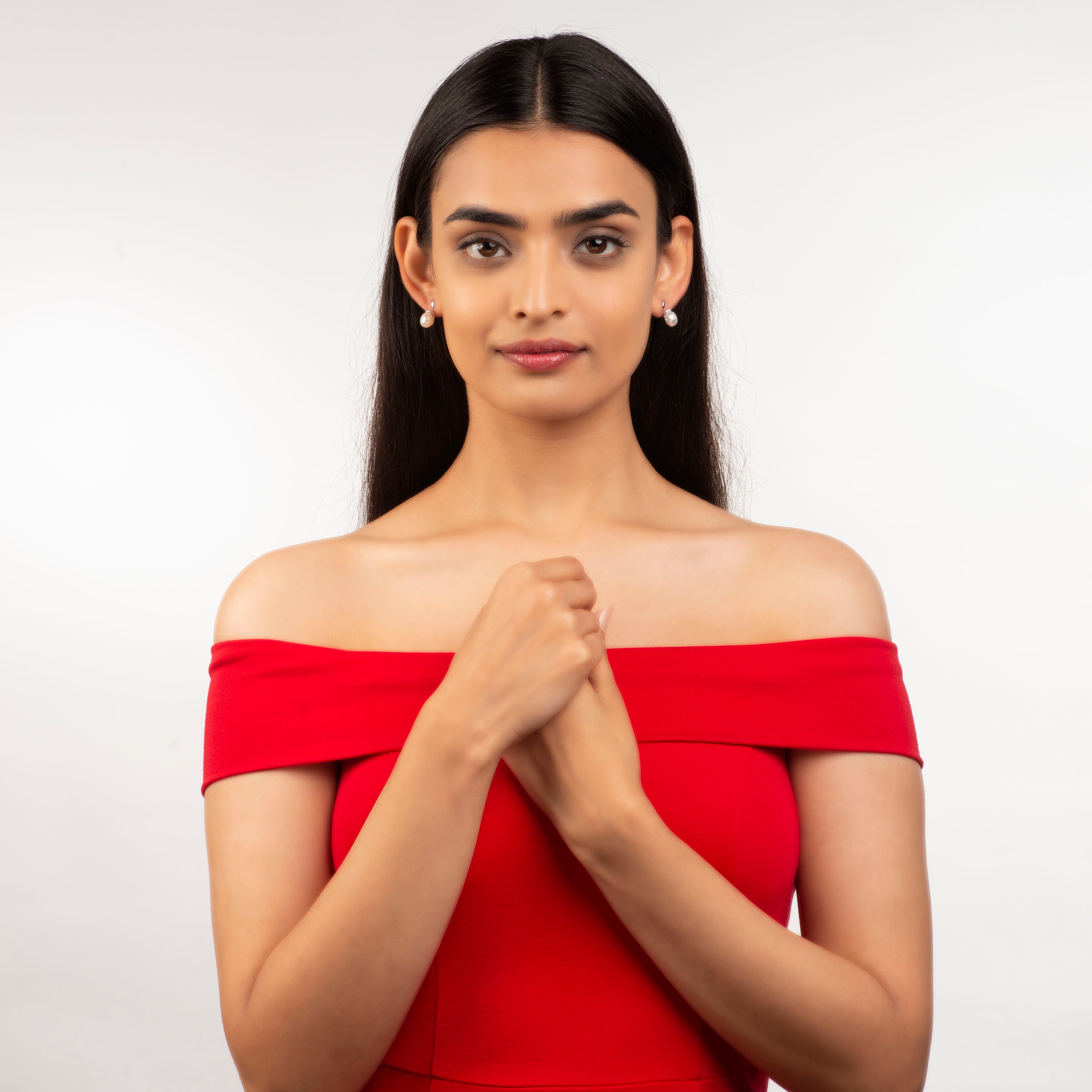 Pearl Haloa (Pearl Stud Earrings)