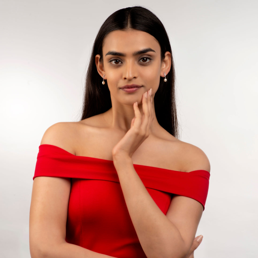 Celeste Drift (Pearl Drop Earrings)