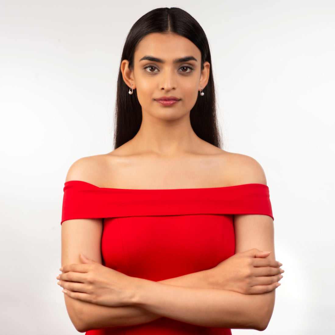 Pearl Enclave Drops ( Pearl Drop Earrings )