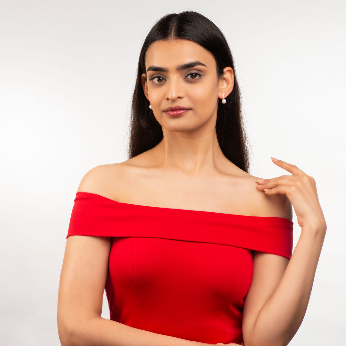 Pearl Linear Dew ( Pearl Drop Earrings)