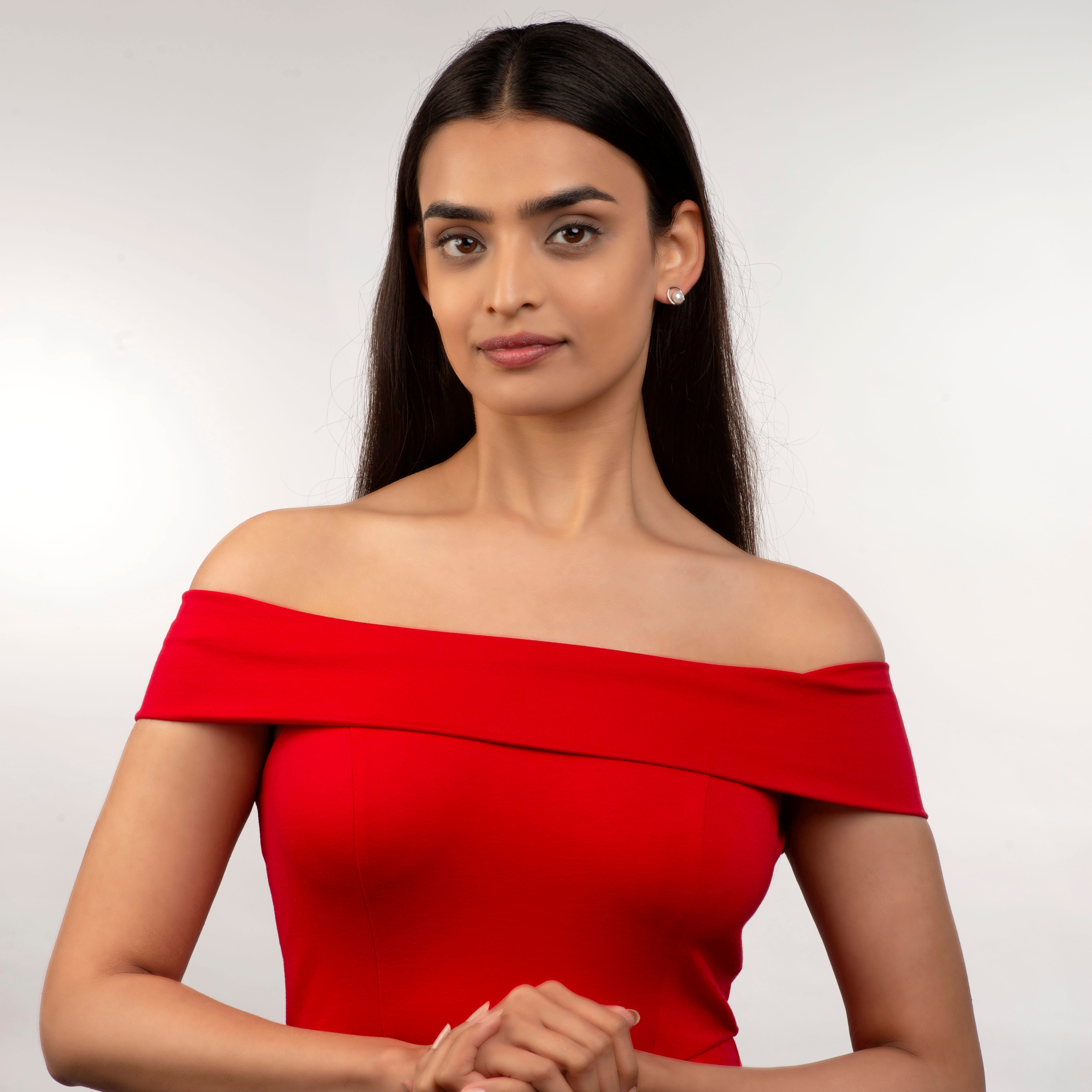 Pearl Axis (Pearl Stud Earrings)