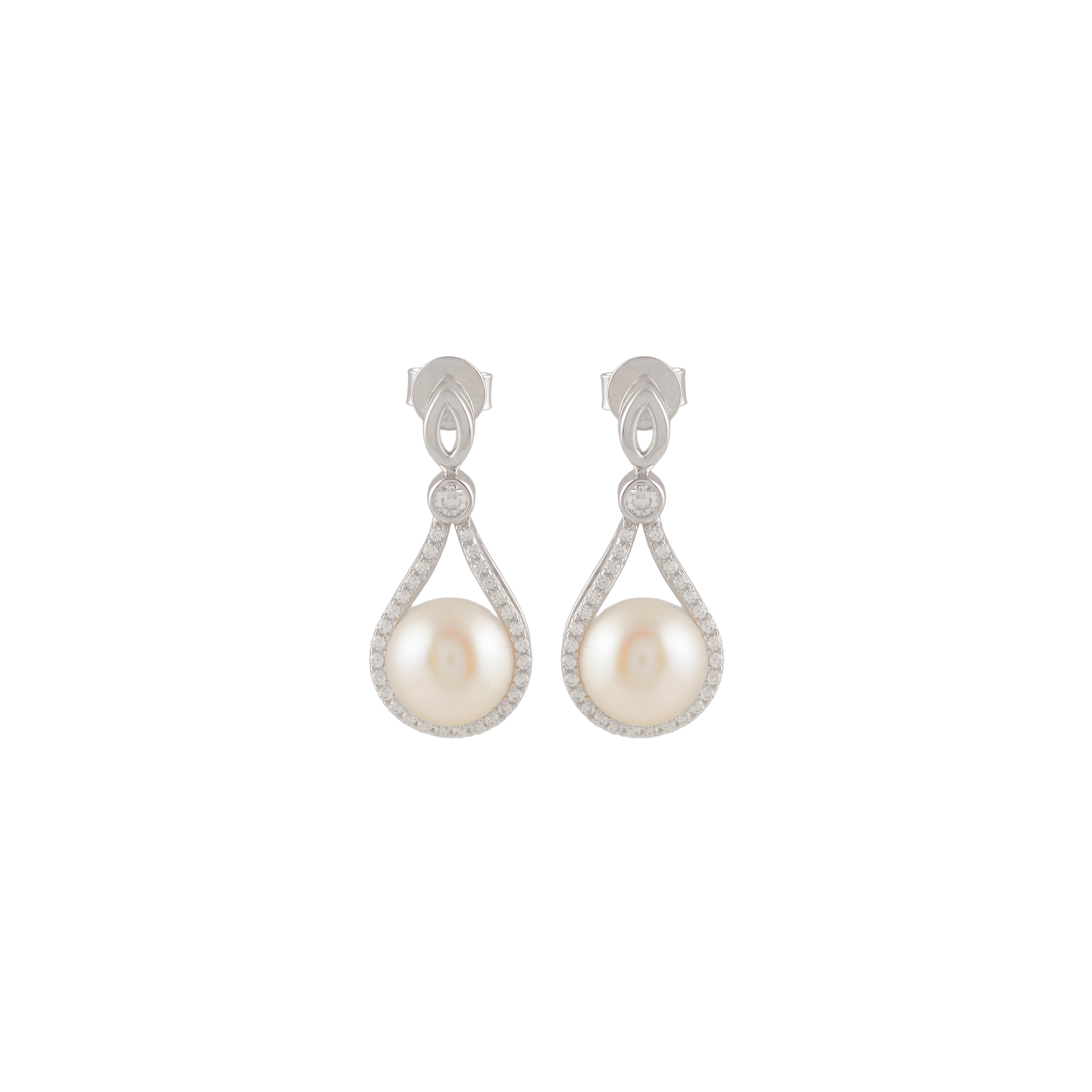 Pearl Opaline Drop ( Pearl Drop Earrings )