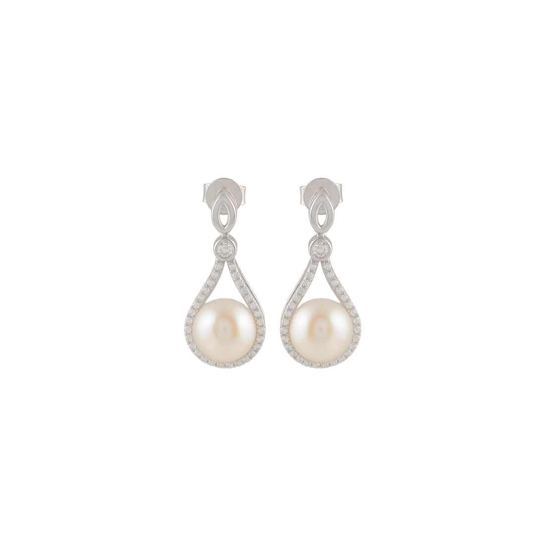 Pearl Opaline Drop ( Pearl Drop Earrings )