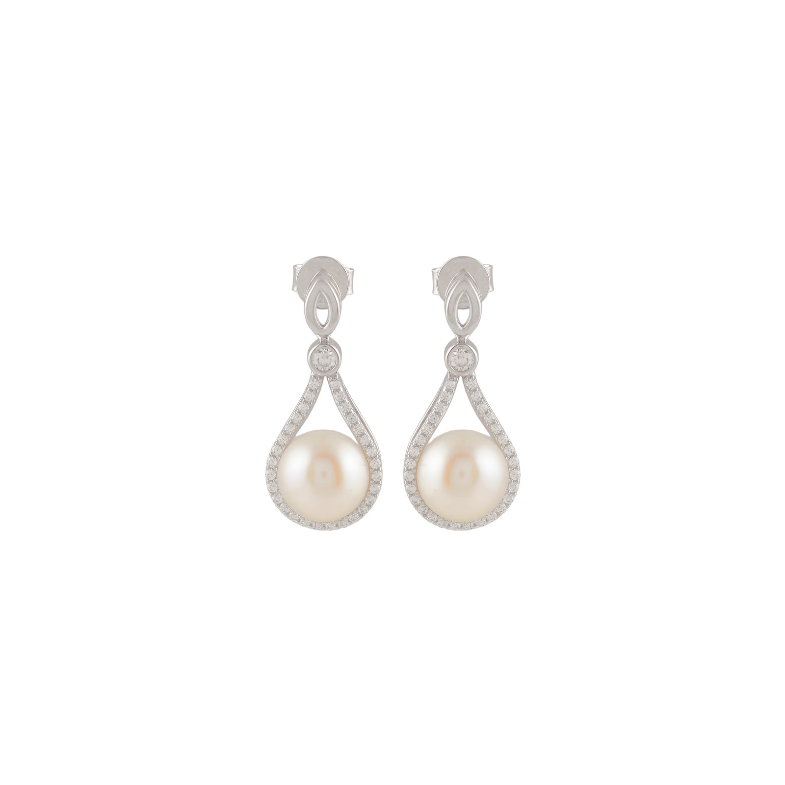 Pearl Opaline Drop ( Pearl Drop Earrings )