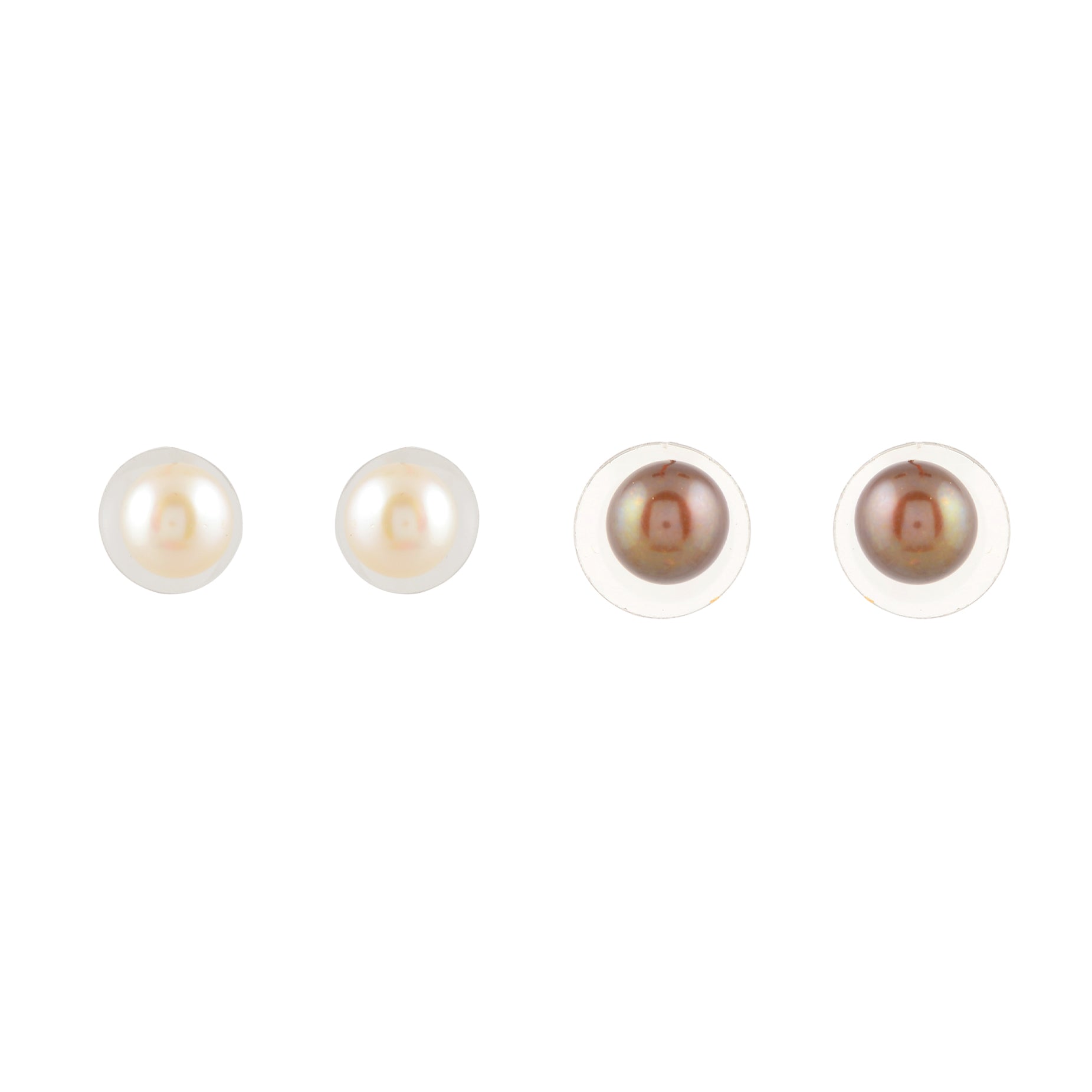 The Heritage Palette – White & Chocolate Pearl Duo
