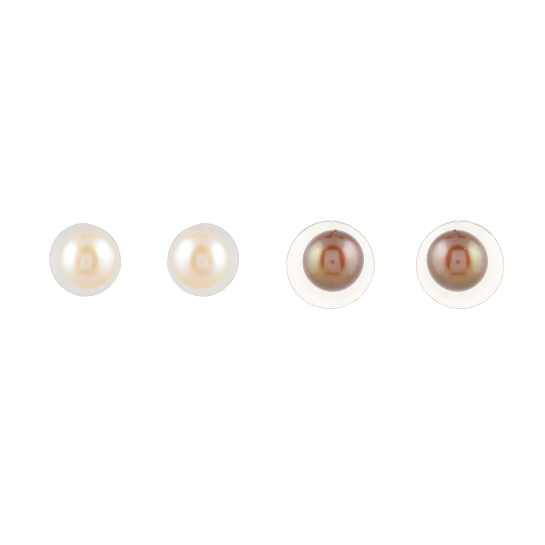 The Heritage Palette – White & Chocolate Pearl Duo