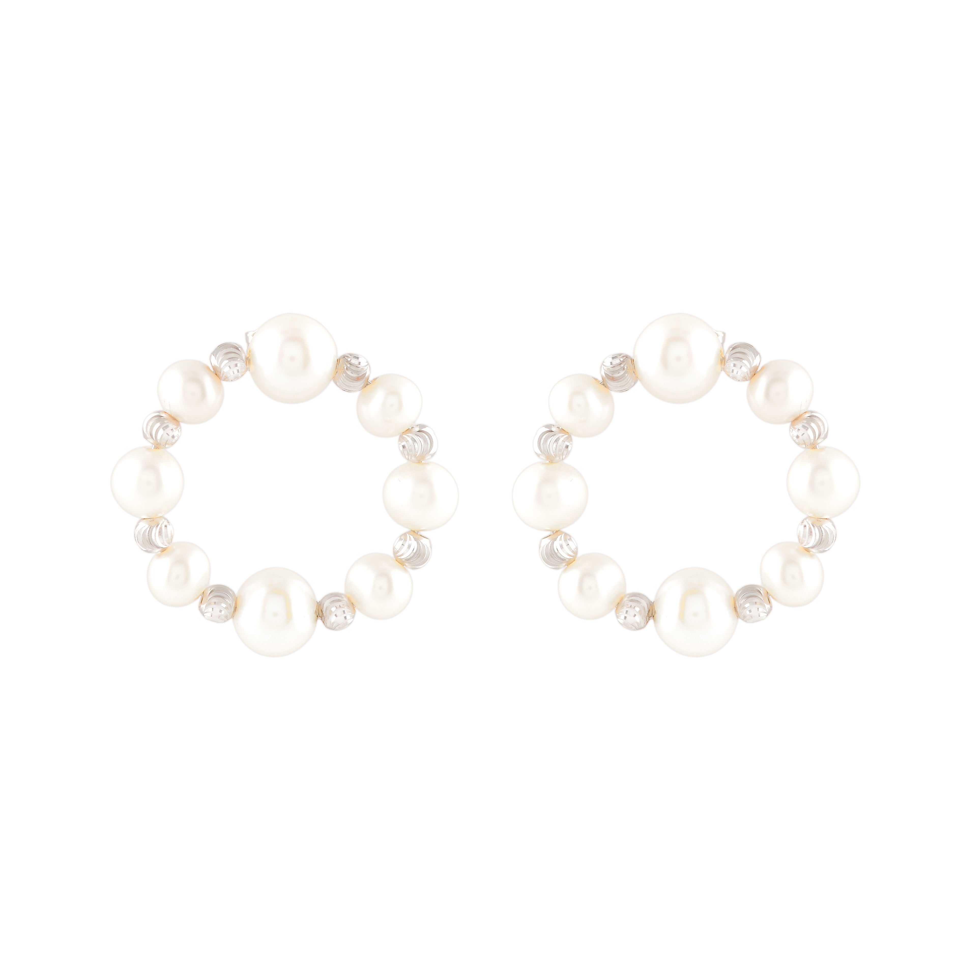 Orbit Pearl (Pearl Stud Earrings)