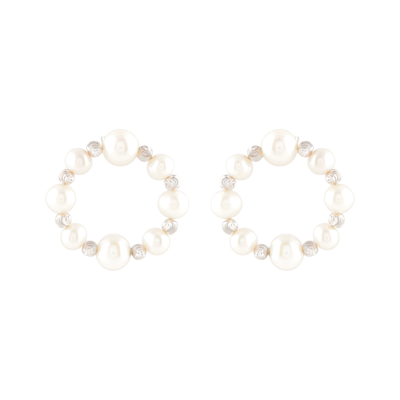 Orbit Pearl (Pearl Stud Earrings)