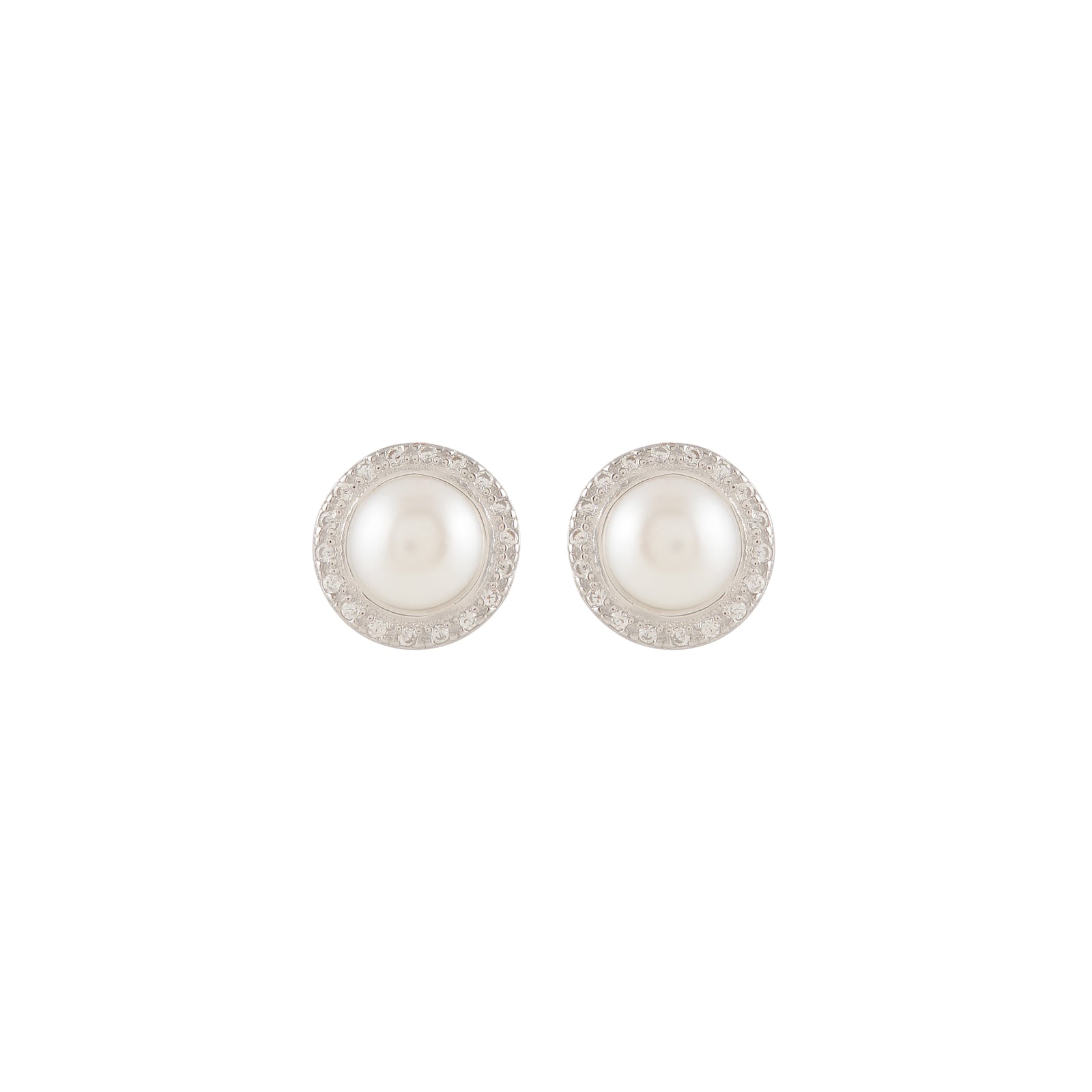 Pearl Emblem (Pearl Stud Earrings)