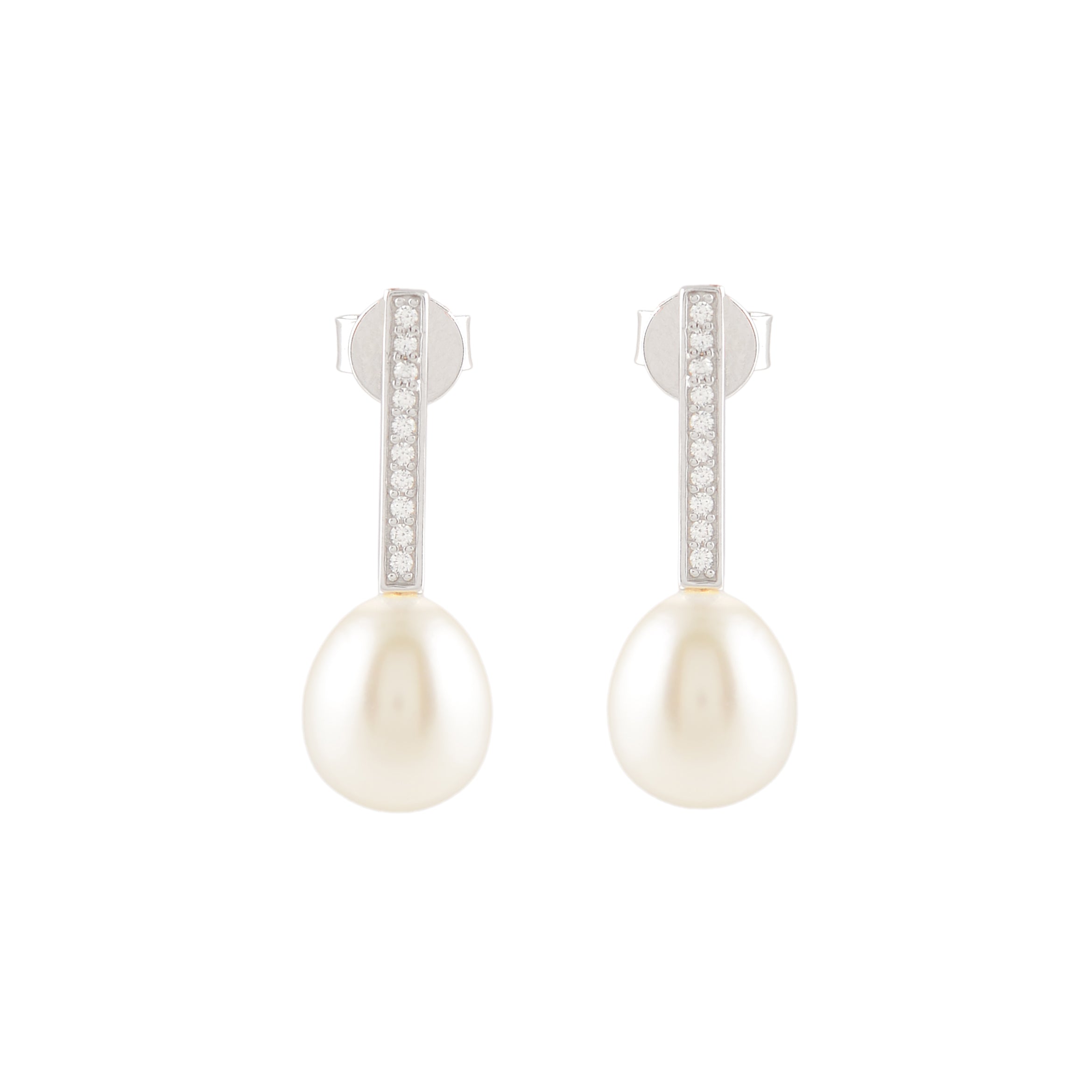 Pearl Linear Dew ( Pearl Drop Earrings)