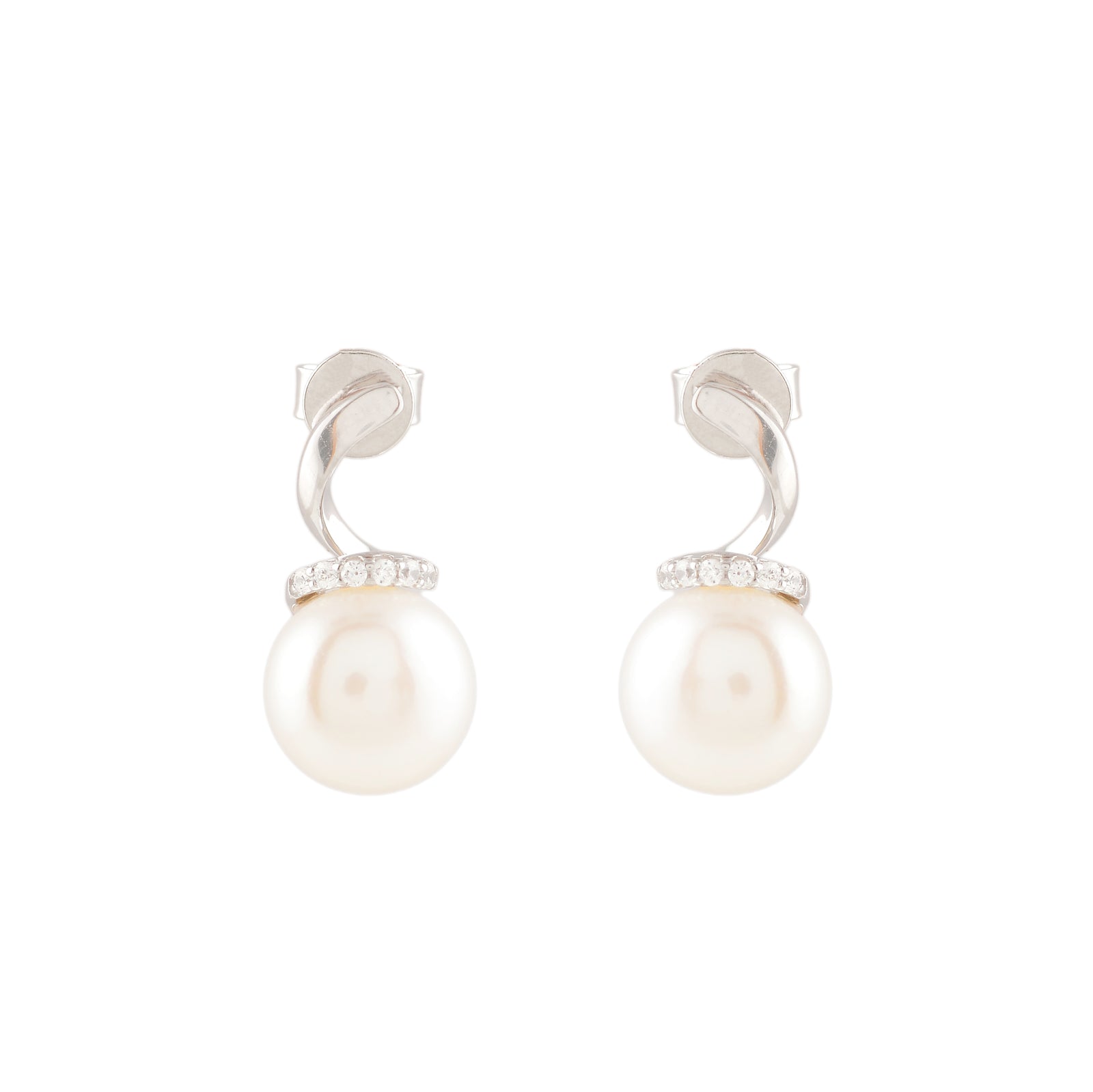 Pearl Haloa (Pearl Stud Earrings)