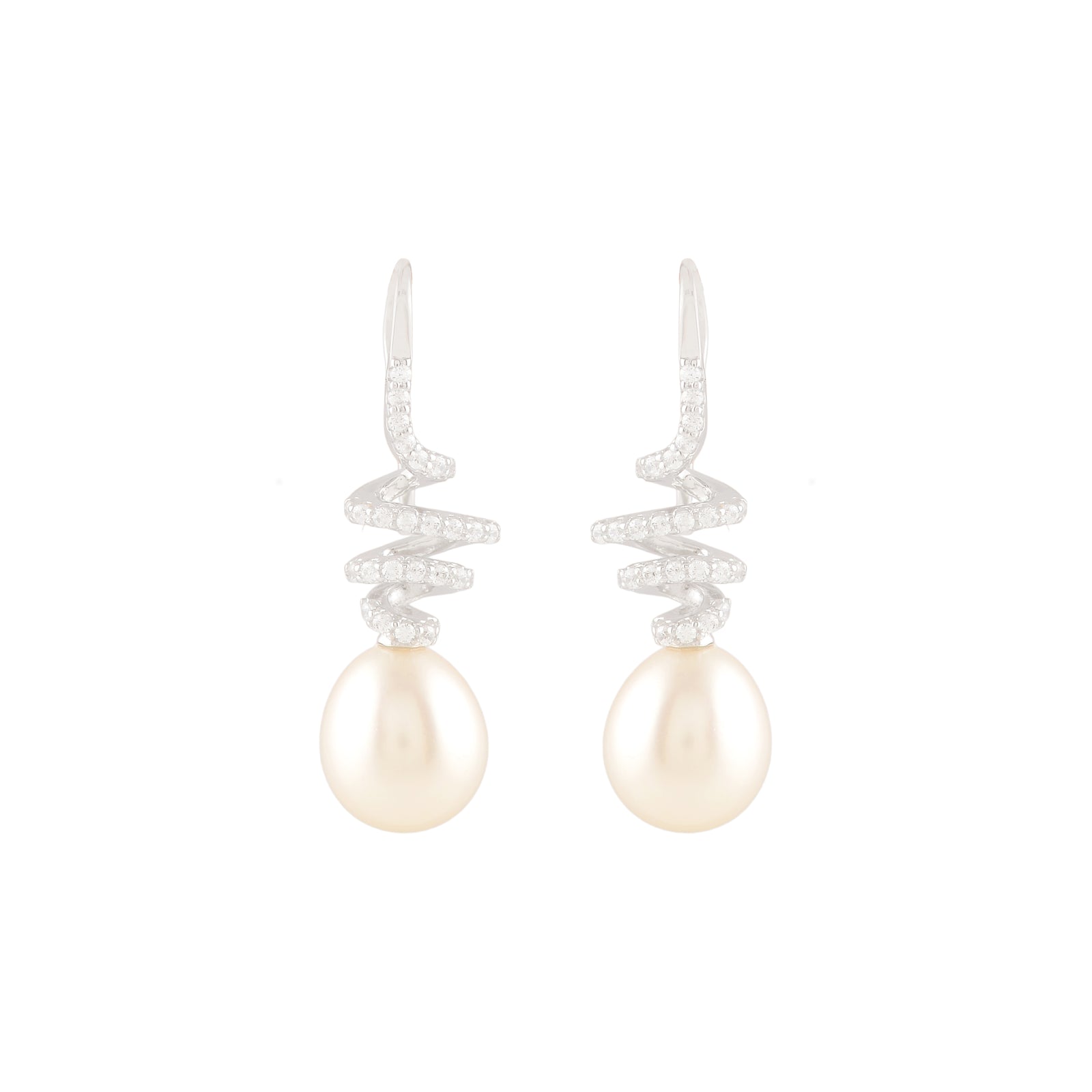 Pearl Helix (Pearl Drop Earrings)
