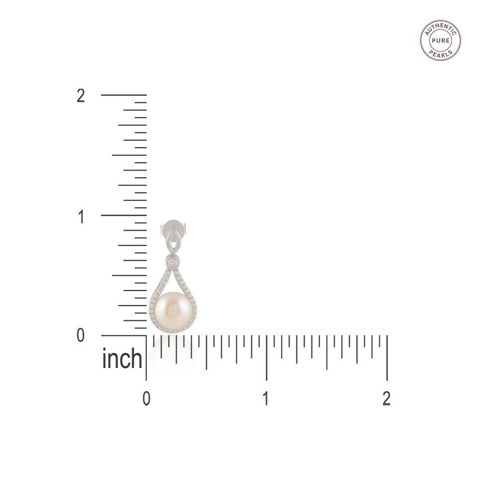 Pearl Opaline Drop ( Pearl Drop Earrings )