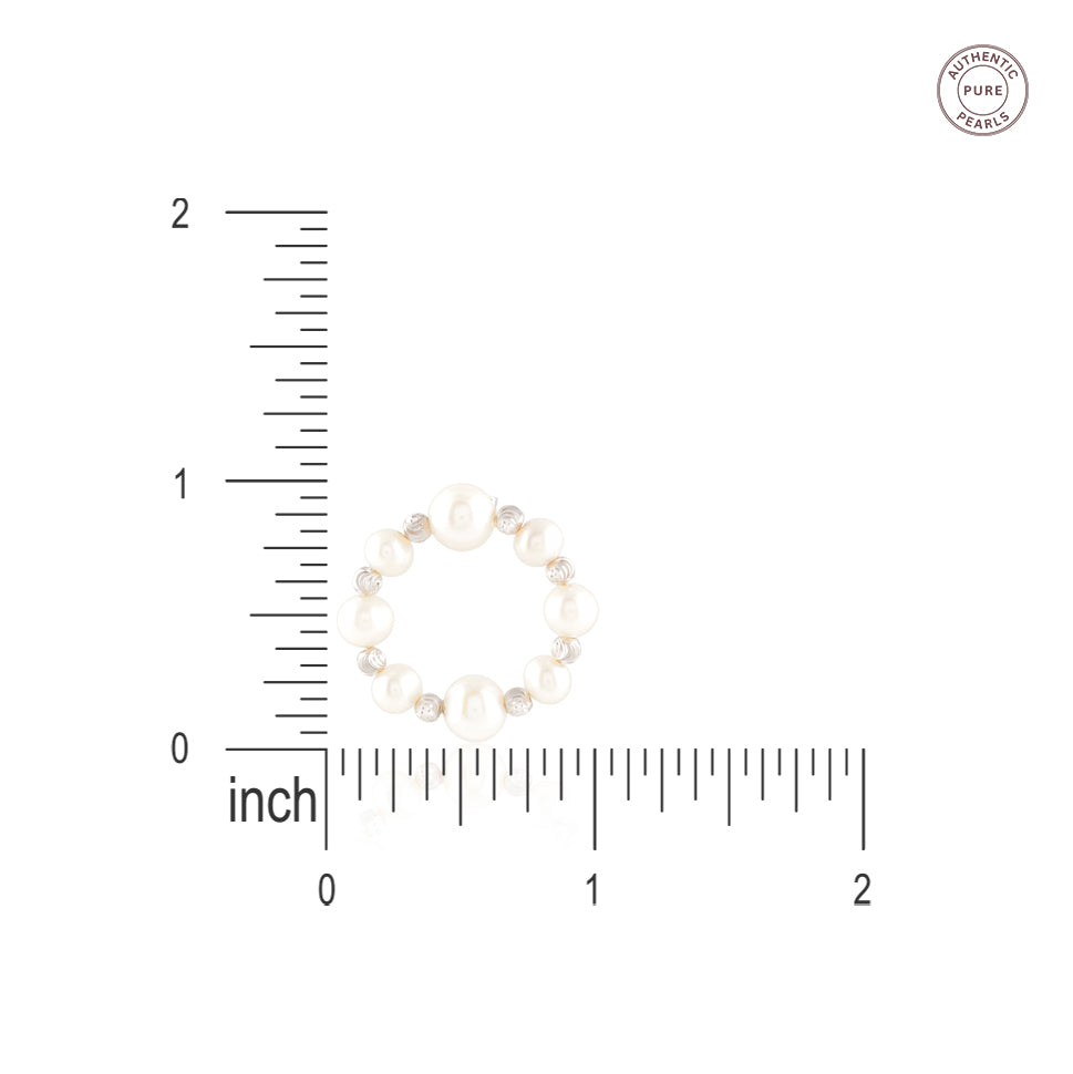 Orbit Pearl (Pearl Stud Earrings)