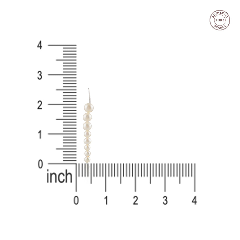 Pearl Descent (Pearl Drop Earrings)