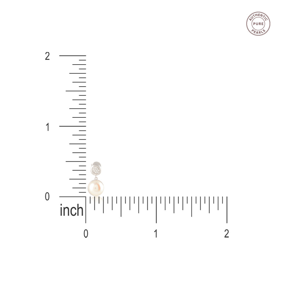 Pearl Crest Drop (Pearl Drop Earrings)