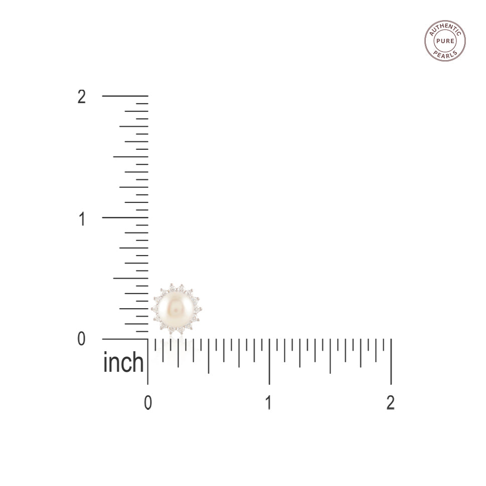 Pearl Radiance (Pearl Stud Earrings)