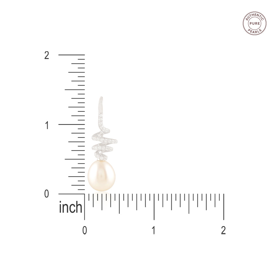 Pearl Helix (Pearl Drop Earrings)