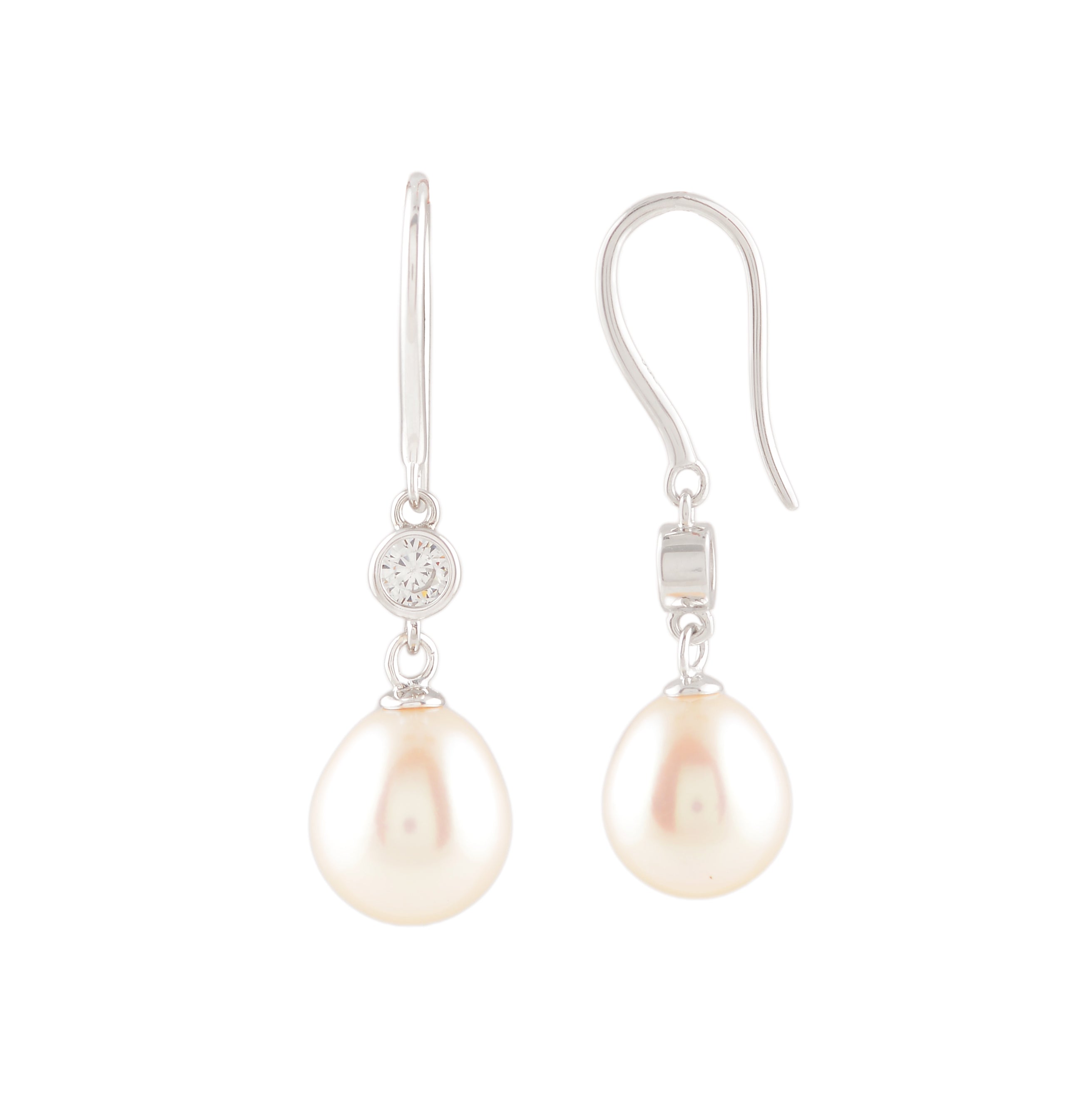 Pearl Poise (Pearl Drop Earrings)