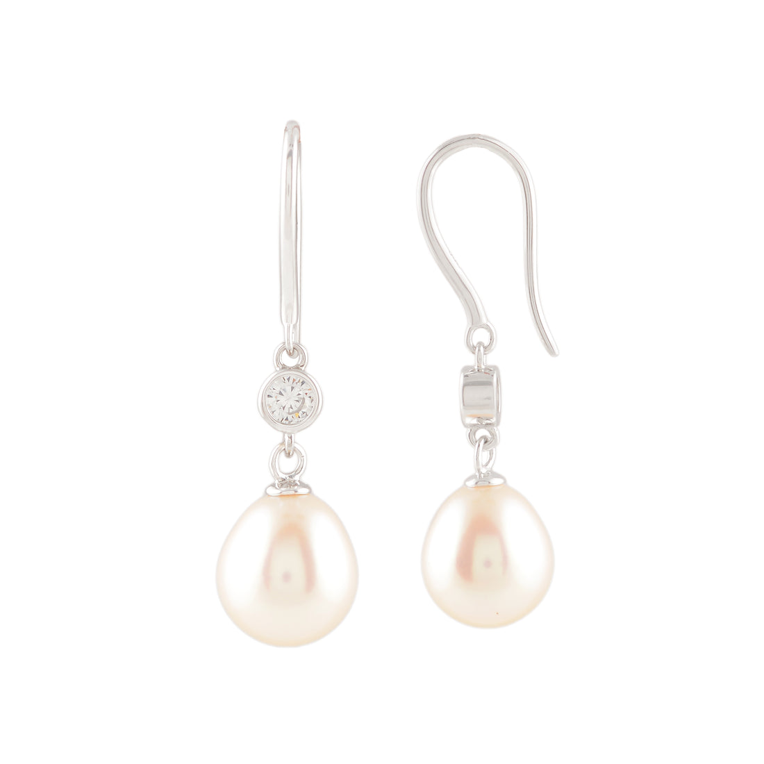 Pearl Poise (Pearl Drop Earrings)