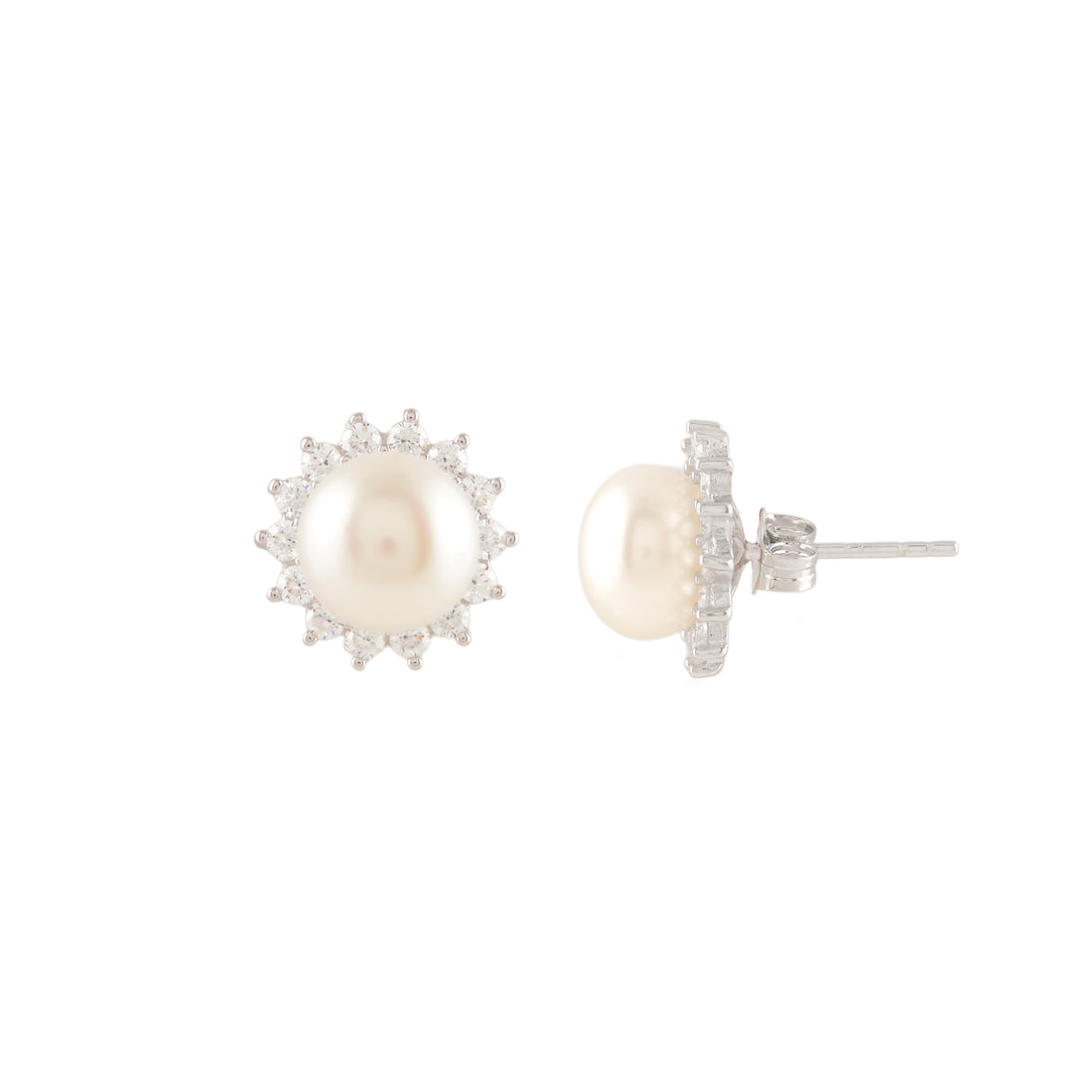 Pearl Radiance (Pearl Stud Earrings)