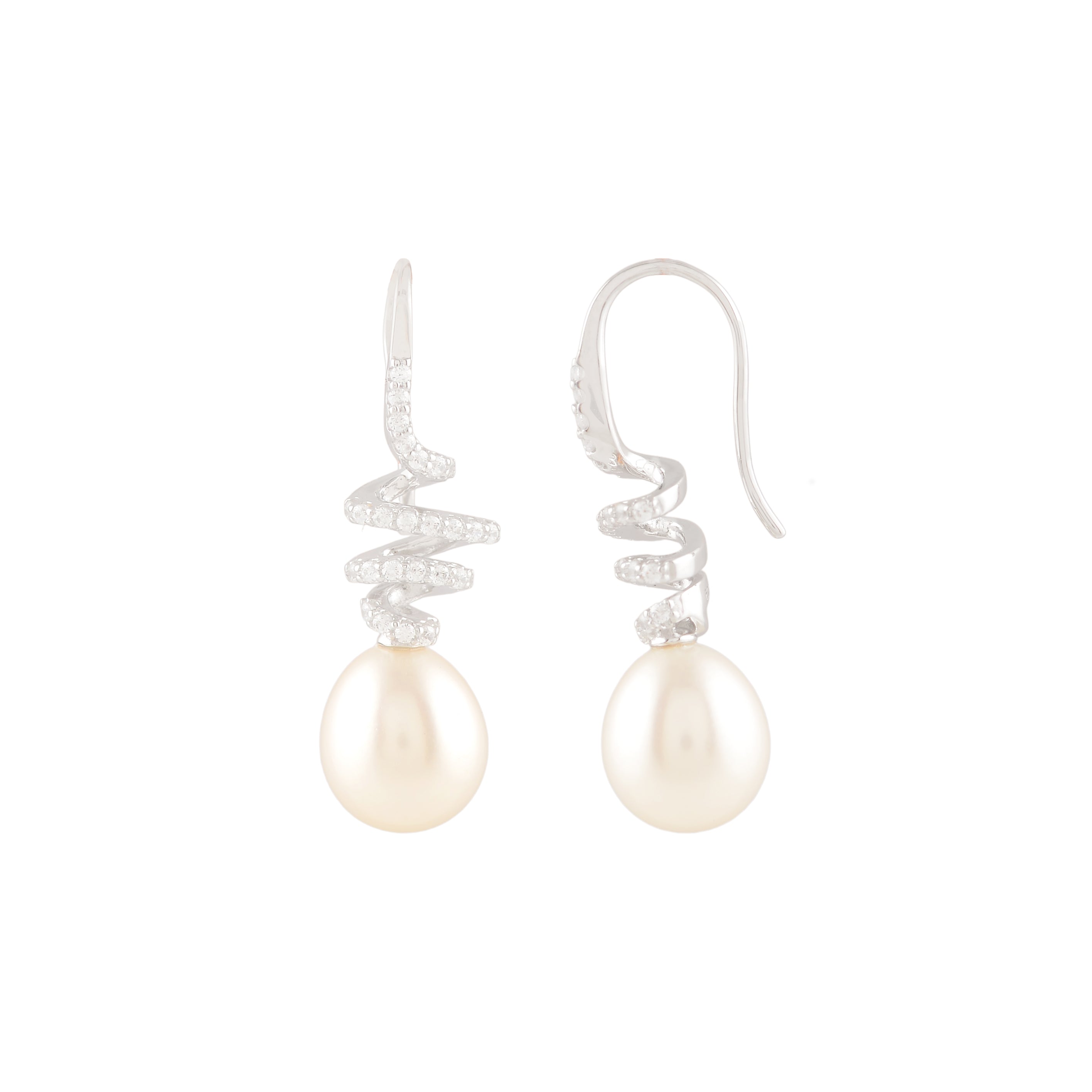 Pearl Helix (Pearl Drop Earrings)