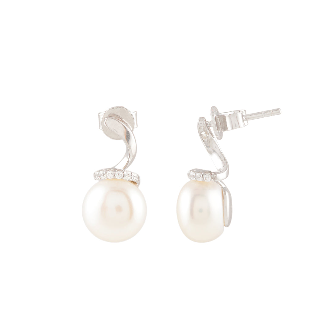 Pearl Haloa (Pearl Stud Earrings)