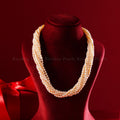 Timeless Freshwater Pearl Bunch Mala