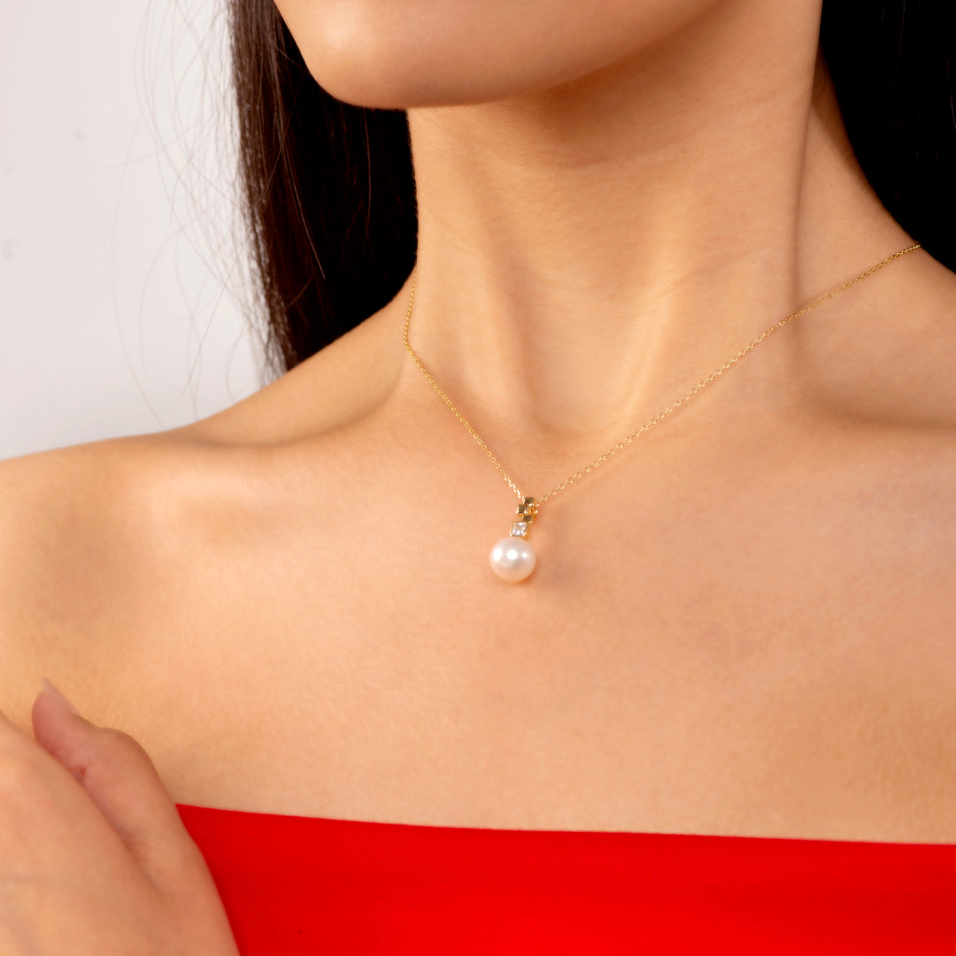 Aira pearl drop (Pearl Drop Necklace)