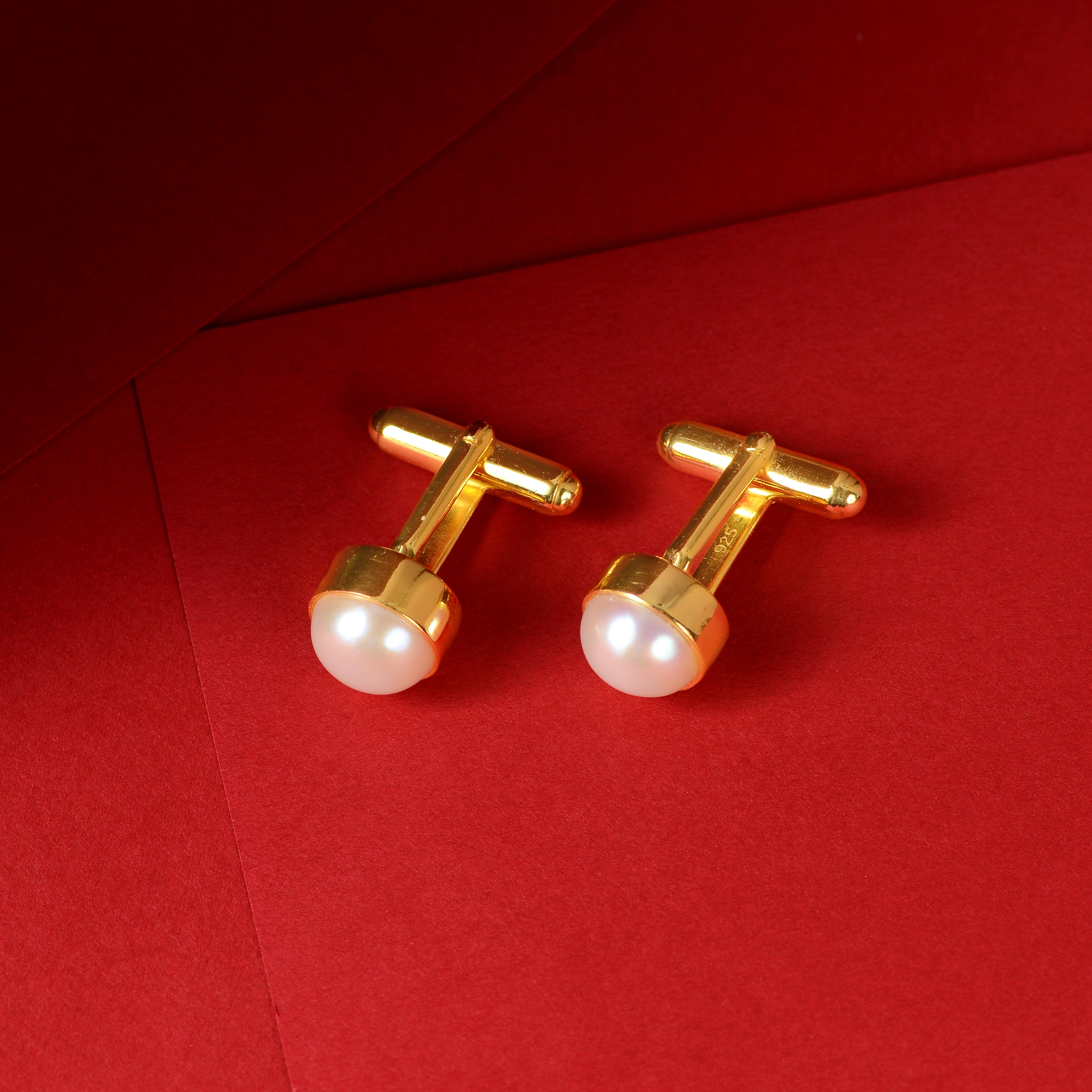 Framed Pearl Cufflink (Pearl Cufflinks)