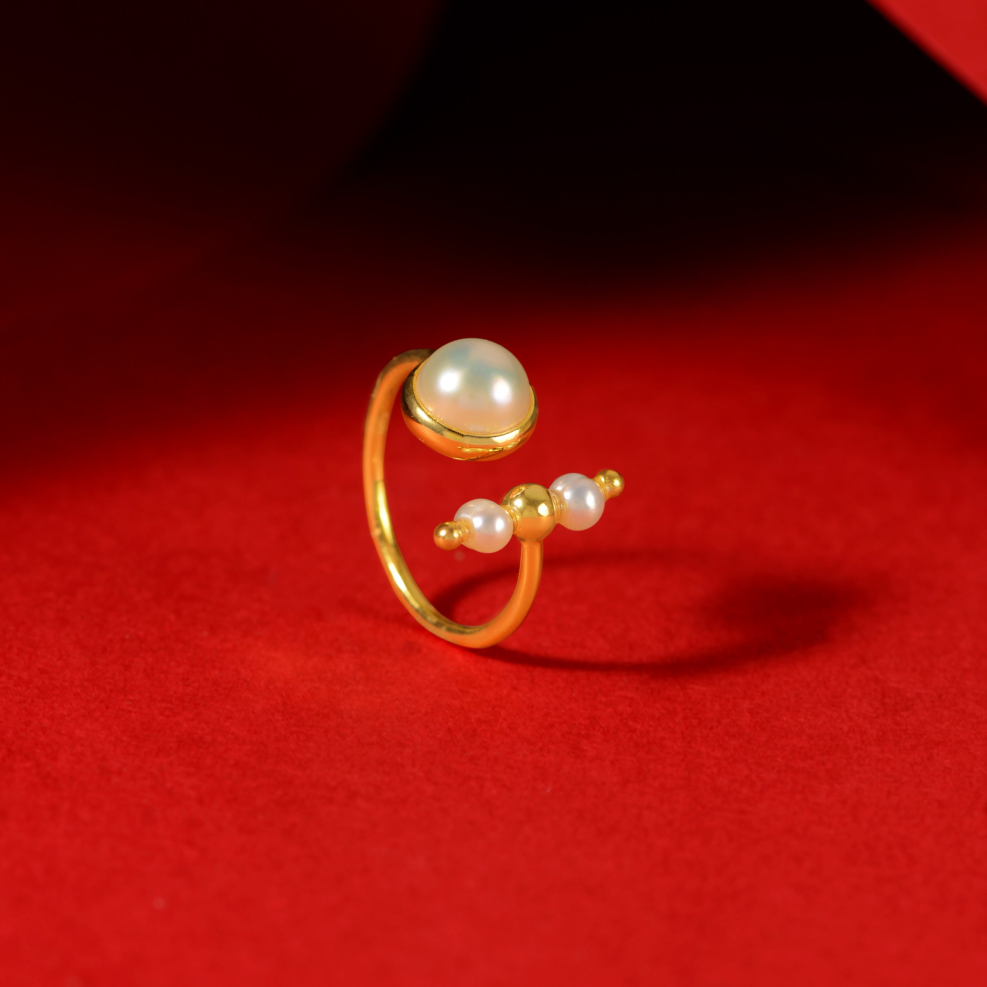 Balance Pearl (Open Pearl Ring)