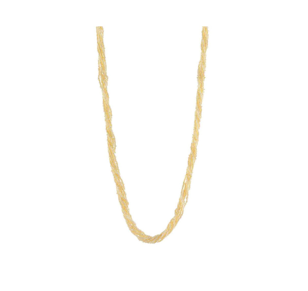 Twisted Seed Pearl Necklace